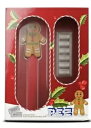 新品 シルバー PEZ パンプ スイス クリスマス 2020 ジンジャーブレッドマン ディスペンサー バー ~1オンス