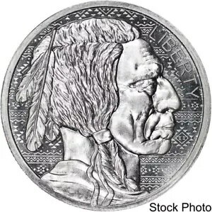 楽天WORLD RESOURCE【KING店】MPM モナーク貴金属 ペンドルトン スタイル バッファロー 1 オンス .999 シルバー アート ラウンド