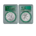 2021 シルバーイーグル タイプ 2 PCGS MS69 グリーンレーベル モンスターボックス