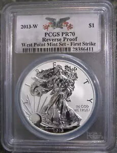 2013 W リバース プルーフ シルバー 
