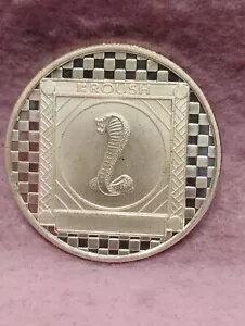 ROUSH ~ レーシング コブラ ~ シリアル # 1961 ~ 1oz .999 SILVER ROUND ~ BU