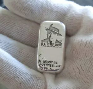 楽天WORLD RESOURCE【KING店】AL CAPONE バー - 3.21 オンス 0.999 ファインシルバー