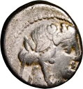M. VOLTEIUS .78 B.C.)、ローマ デナリウス銀貨、紀元前 125 年のローマ共和国銀貨