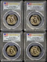 2022 P&D イノベーション ドル スノーボード ポジションA&B 4コインセット PCGS MS 66 BU
