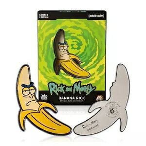 リック アンド モーティ バナナ リック 1オンス シルバー コイン バルバドス 2024 - 限定版 1,499