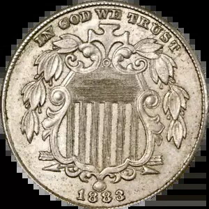 1883 シールド ニッケル Executive Coin Company のお買い得品