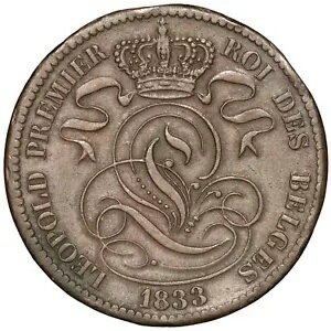 1833 年 ベルギー レオポルド 1 世 10 