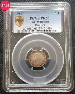  | 1927 ǯ ꥹ 硼 5  3D 3 ڥ PCGS PR63