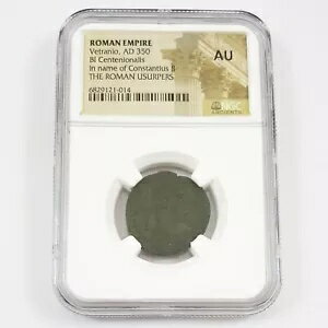 Vetranio Roman AE  (AD350) NGC 졼ɡ󥹥ƥ 2  (AU) Τȯ