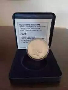 ギリシャ, 2020年, サラミス銀貨, テミストクレス, 10ユーロ硬貨