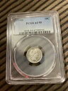 1906 バーバー ダイム シルバー US コイン - グレード PCGS AU55