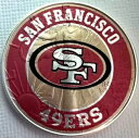 サンフランシスコ 49ers - アメリカン シルバー イーグル 1オンス 0.999 シルバー ドル コイン(3)