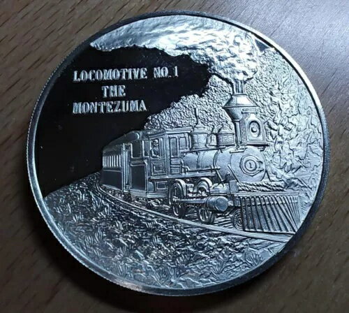 スターリングシルバー モンテズマ機関車 #1 電車 100周年記念 1872-1972 ~NICE~