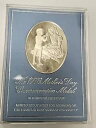 1976 年母の日スターリング銀メダル プラスチックケース入り