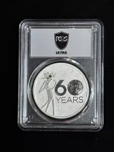 ԥ󥯥ѥ󥵡60ǯ󡣥ȥ ֥쥤 ݥå 㡼 1  С $1  PCGS MS70