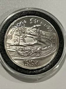 1 オンス 0.999 シルバー 1994 シーズンズ グリーティング そり乗り 彫刻可能 メリー クリスマス ~