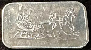 1 オンスの 0.999 ファイン シルバー バー シルバータウンのそり乗り