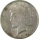 1935 S ピース ダラー AU 未流通シルバー 1 ドル コインについて SKU:I14210(3)
