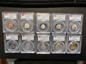 2017-S 強化 UNC セット PCGS SP70 FDOI デ