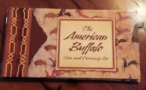 アメリカンバッファローコインと通貨のセット 記念シルバーバッファロードル