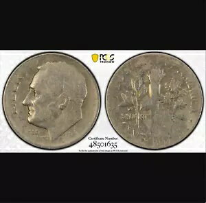 196X PCGS XF テストピース 10C ?? レア ??