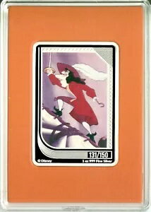 2024 ニウエ S$2 ディズニー トレーディング カード コイン キャプテン フック #131/150