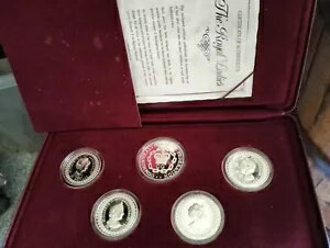 ロイヤル レディース コイン セット 1992 スターリング シルバー プルーフ コイン