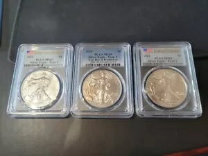 2021 シルバー イーグル タイプ 1 & 2 P