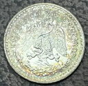 1914 メキシコ 10 センタボス GEM モンスター アルバム トナー ターゲット トーン シルバー ワールド コイン