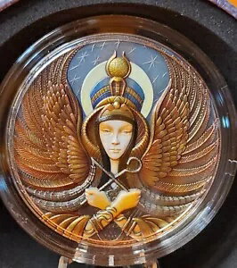 2022 ニウエ 2 オンス シルバー アンティーク レディース: Isis Wings わずか 500 個製造!!!イッシー