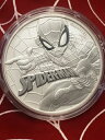 2017 ツバル スパイダーマン ???? 1 オンス ??マーベル シルバー トレーディング コイン ??????