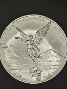 2019 メキシコ 5 オンス シルバー リベルタード BU(3)