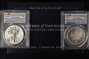 2019 プライド オブ 2 ネーションズ リバース プルーフ 2 コイン セット PCGS PR 70 元箱付き!!