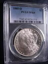 1885-O PCGS MS65 モーガン ドル。美しさ!!!