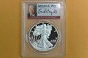 2016-W シルバー イーグル PCGS PR70 DCAM 30 文字エッジ 1 日目 エドマンド モイ 1/300