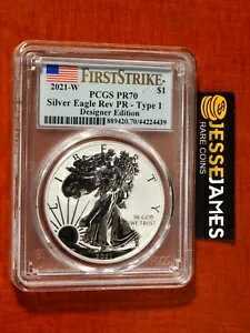 2021 W リバース プルーフ シルバー 