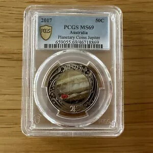 ȥꥢ 2017  ԥ 50c 顼  PCGS MS69
