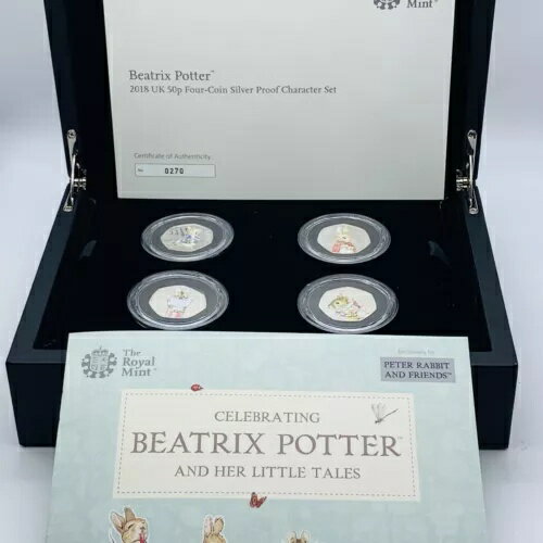 イギリス 銀貨 プルーフ 2018 絵本付 限定　ピーター・ラビット イギリス 銀貨 プルーフ 2018 絵本付 限定 ピーター・ラビット
