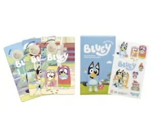 2024 ブルーイ ドルバック 1 ドルのカラー未流通スリーコイン ラムのボックスセット。