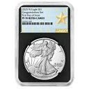 プレセール - 2025-W $1 1 オンス プルーフ アメリカン シルバー イーグル おめでとうセット NGC ...