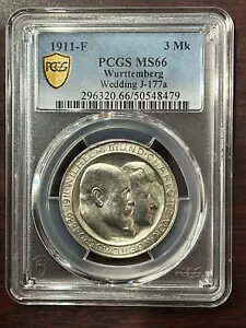 1911-F 3 ޡ PCGS MS66 ɥƥ٥륯