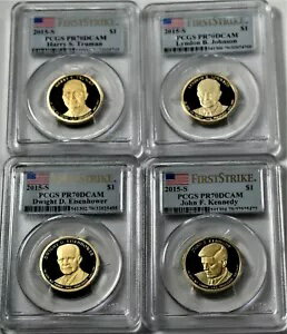 2015 S 大統領ドル セット PCGS PR70DCAM 
