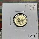 1916 S シルバー マーキュリー ダイム FB UNC コイン コレクション(3)