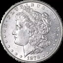 1878-P モルガン シルバー ダラー - リバース '79 エグゼクティブ コイン社のお買い得品