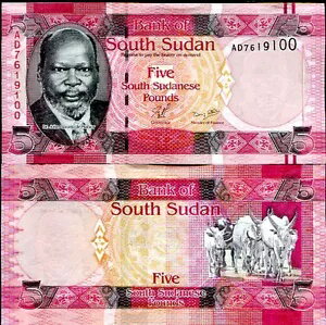 サウスサドン 5ポンド 2011 P 6 AU-UNC