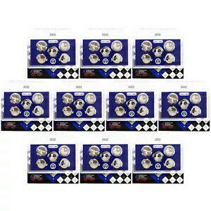 2022 S American レディース クォーター プルーフ セット 10 パック ATB オリジナル ボックス & COA CN-Clad