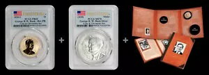 2020 ブッシュ ドル & メダル PCGS PR69/M