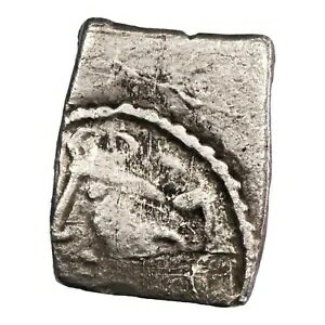 ガリアのルテーン コイン ドラクマ 馬と銀の花付き 紀元前 1 世紀 LT.3571