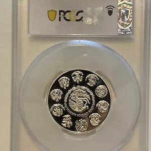 2020-MO PCGS PR69DCAM 2オンス .999 リベルタ メキシコ .999 FS ????