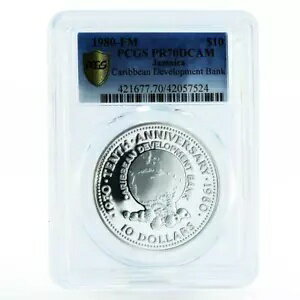 ޥ 10 ɥ ֳȯ PR70 PCGS ֥顼  1980